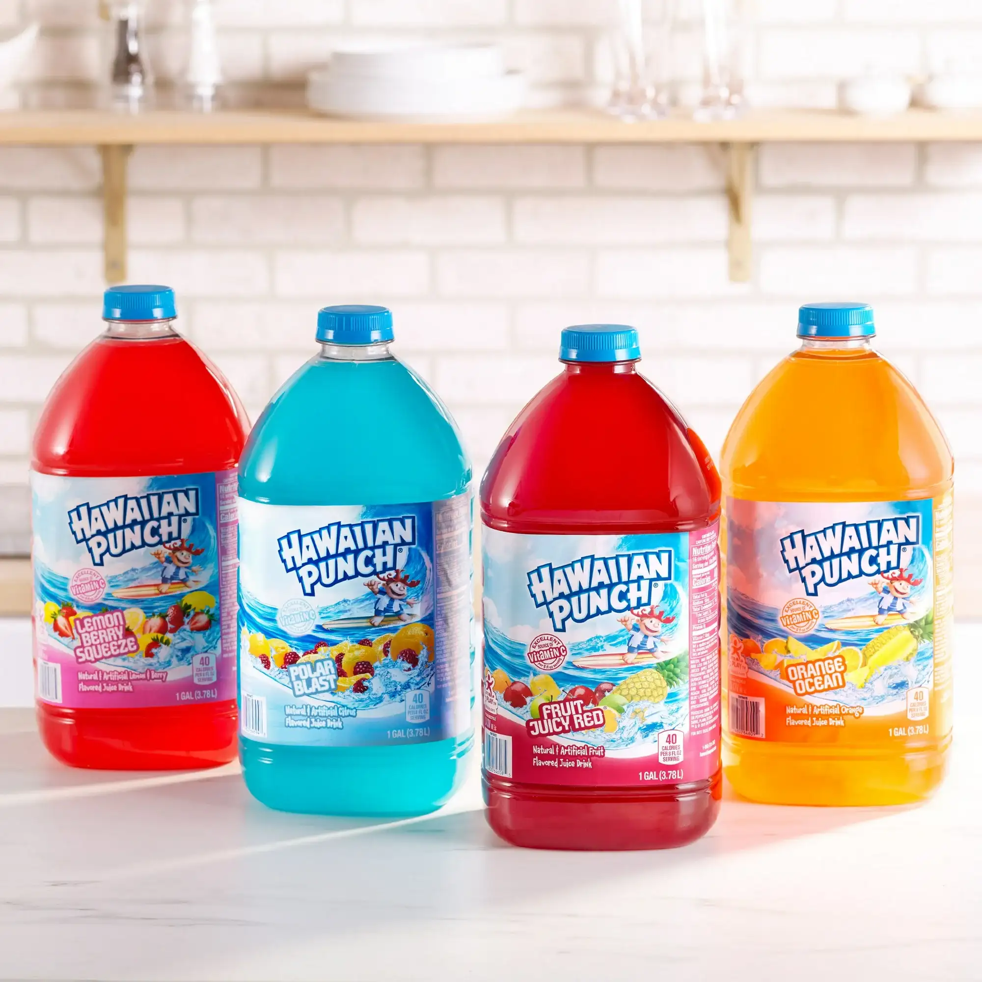 Hawaiian Punch Polar Blast Juice Drink 1 Gallon Bottle - 图片 2